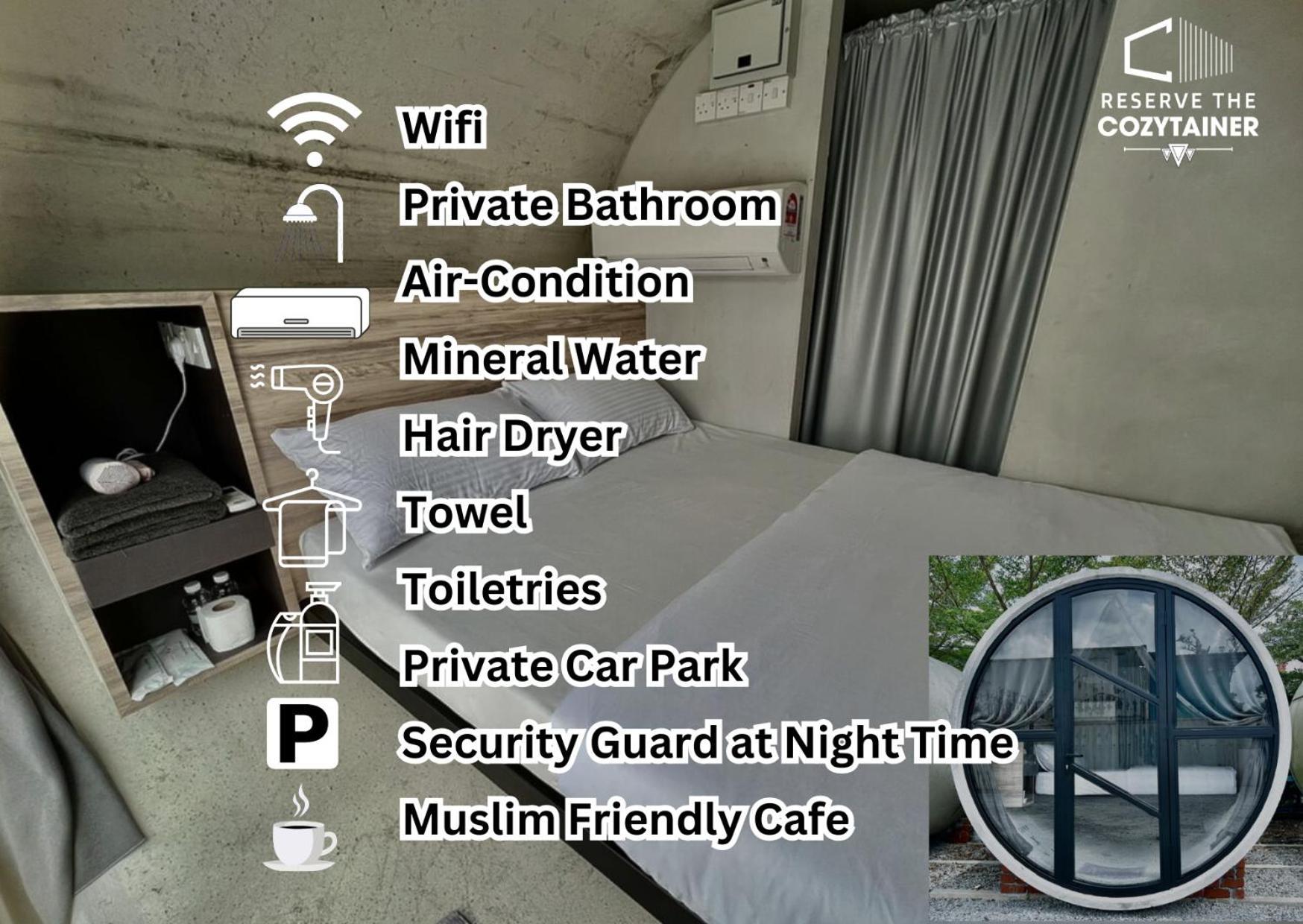 Reserve The Cozytainer Taiping Dış mekan fotoğraf
