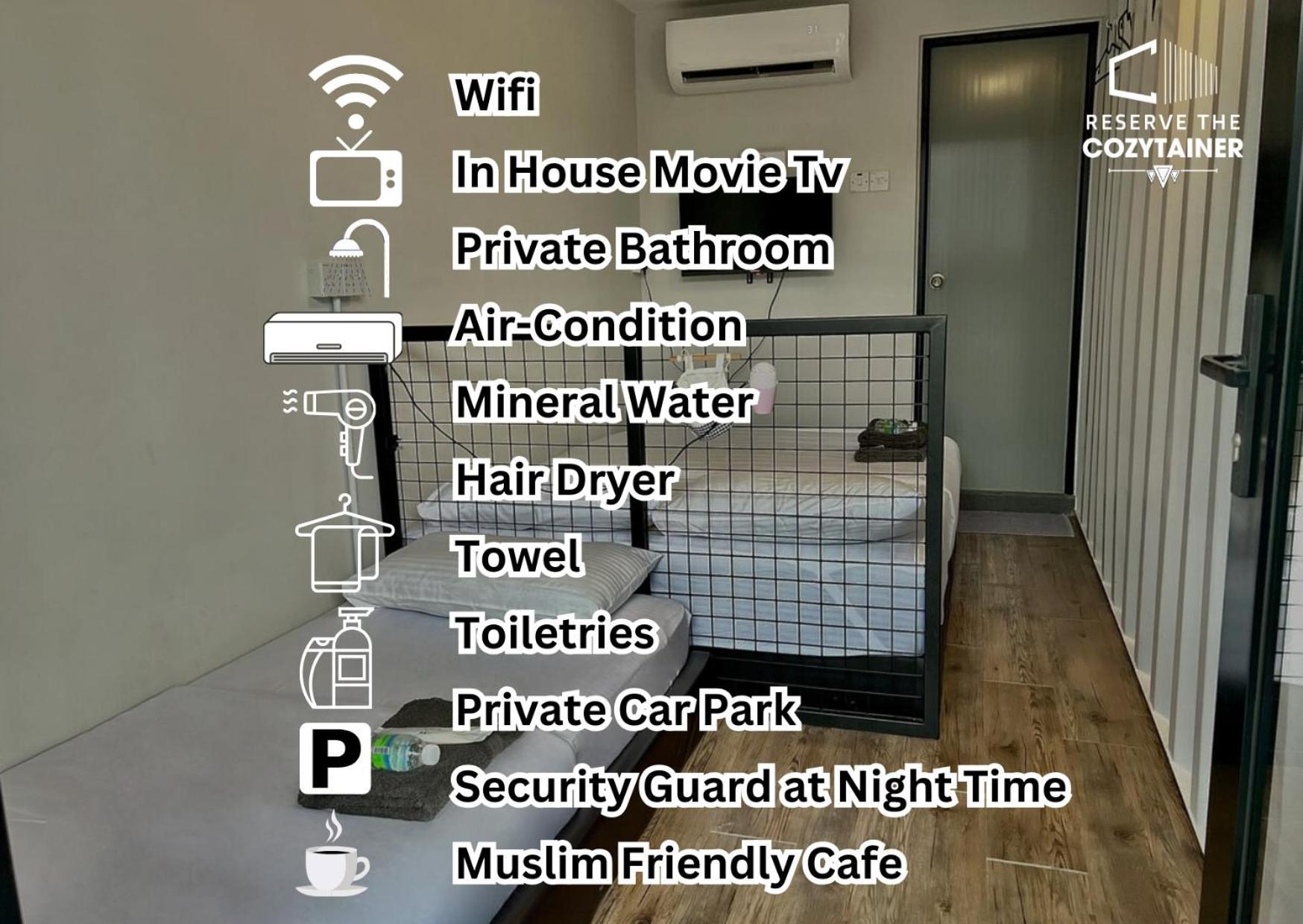 Reserve The Cozytainer Taiping Dış mekan fotoğraf