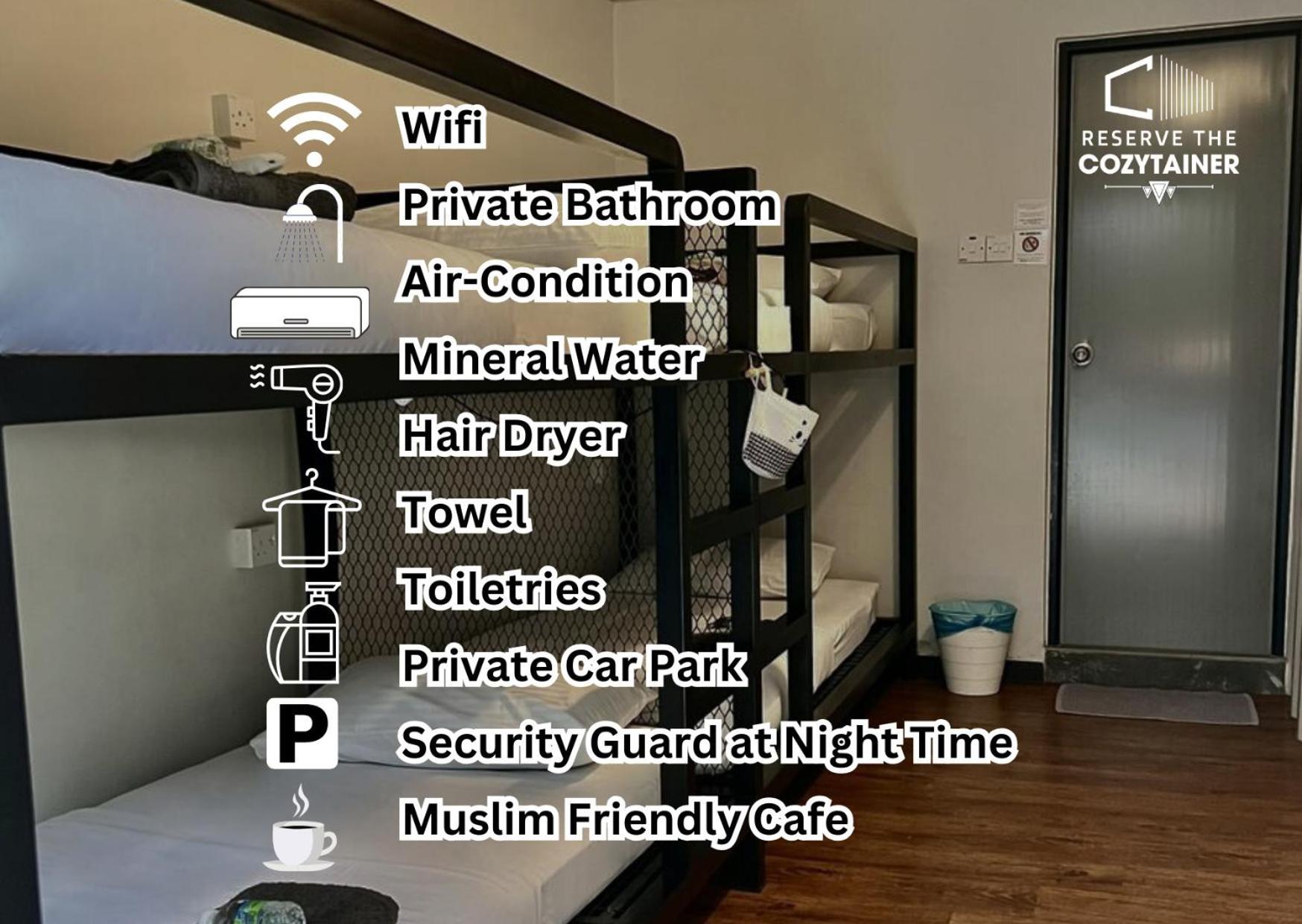 Reserve The Cozytainer Taiping Dış mekan fotoğraf