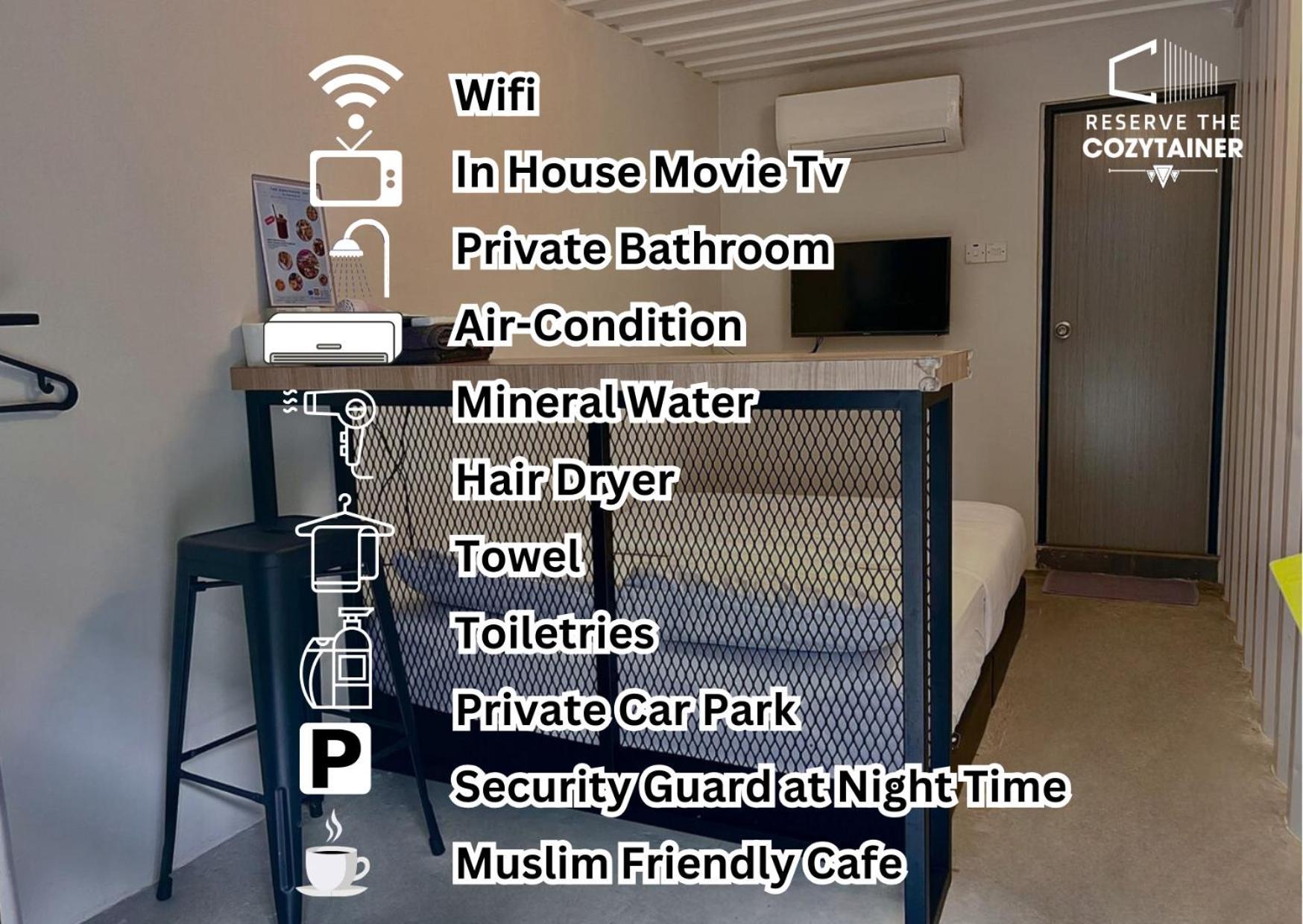 Reserve The Cozytainer Taiping Dış mekan fotoğraf